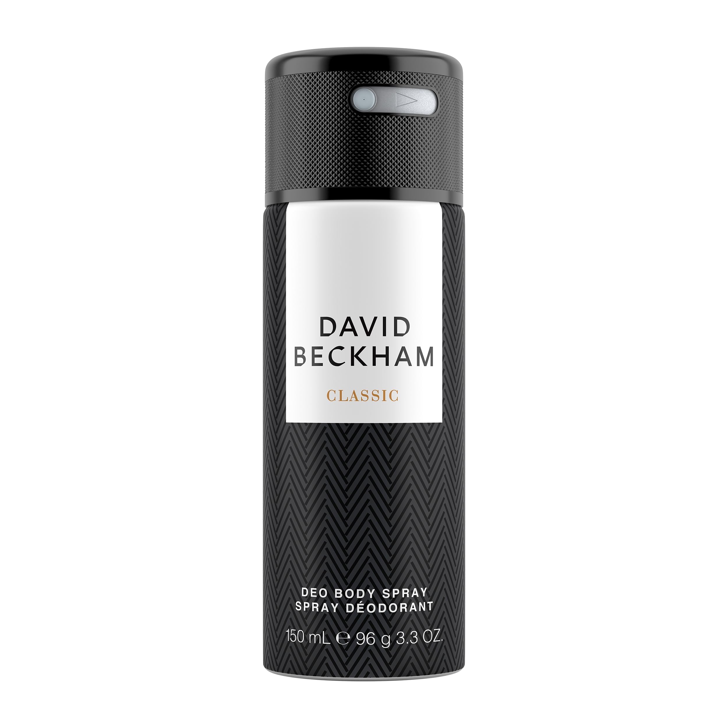David Beckham Classic Gents Deodorante Spray Corpo Anti-Traspirante per Uomo, Confezione da 3 150 ml