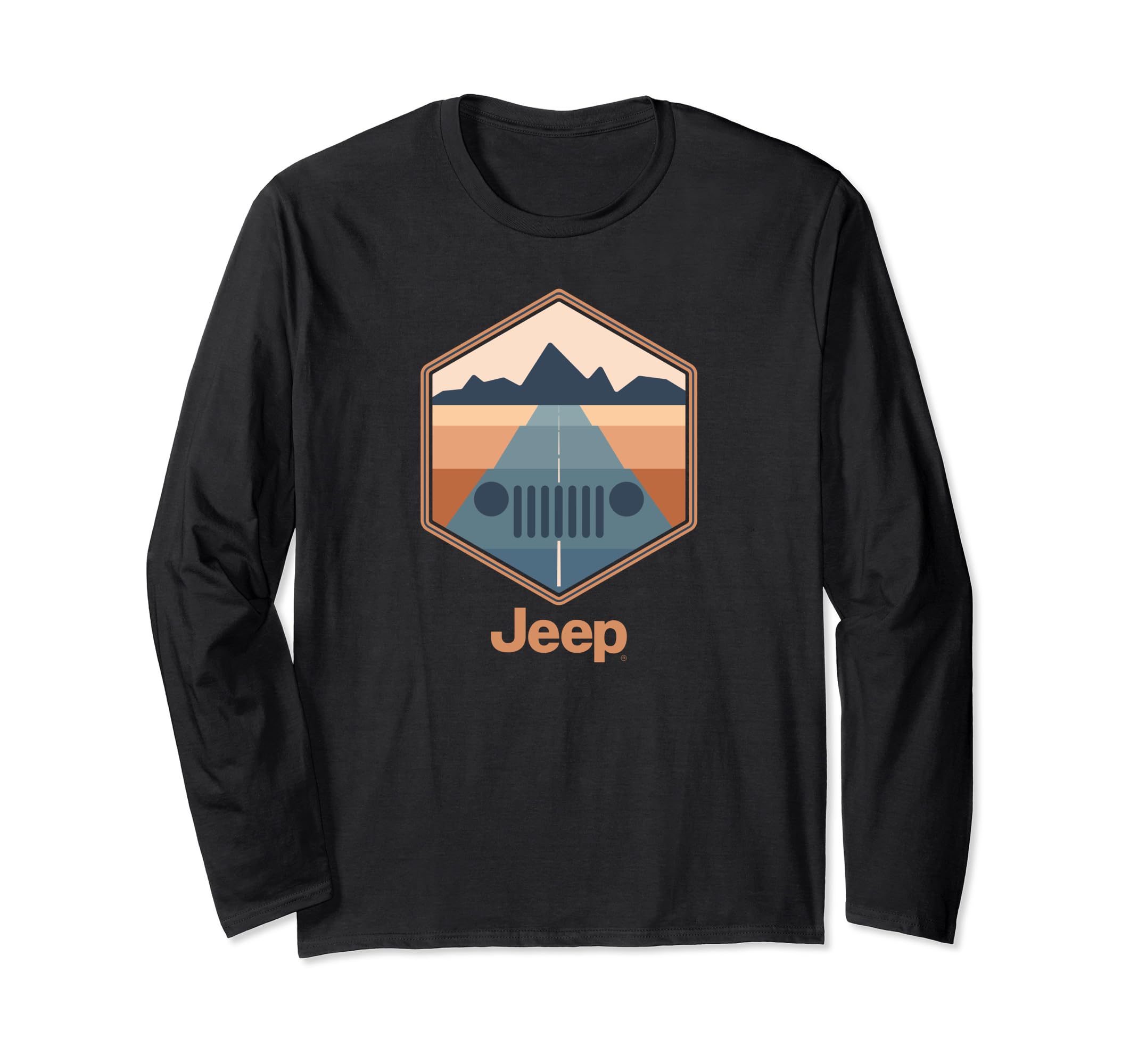 Jeep Grille Horizon Long Sleeve T-Shirt