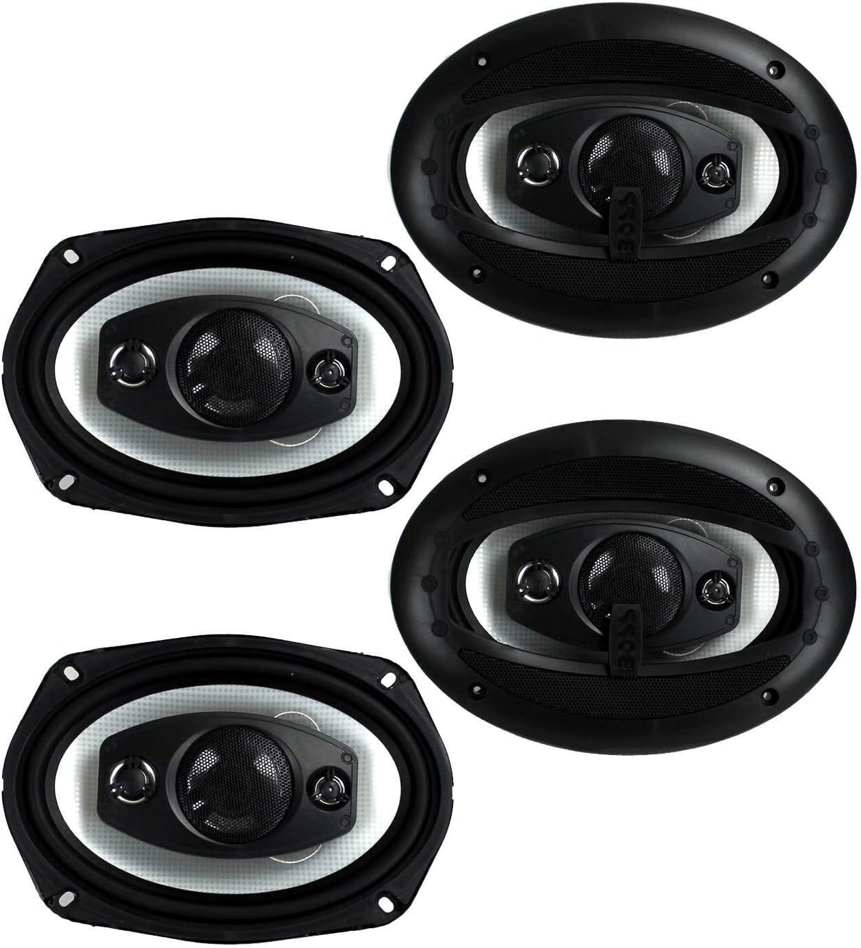 Boss Riot R94 6x9 1000W 4 Way Car Coaxial Audio Speakers Stereo