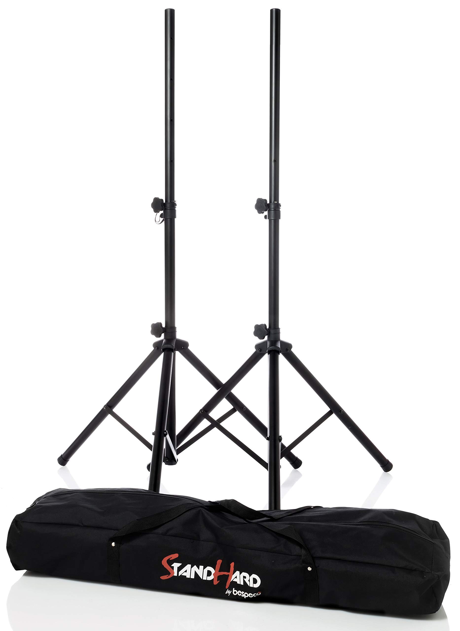 Bespeco SH70N - Coppia Di Speaker Stand con Borsa
