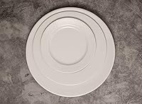 Vista 5 de Seltmann Weiden Meran - Vajilla comercial, platillo de café y té de porcelana, color blanco, 6.4 pulgadas, juego de 6