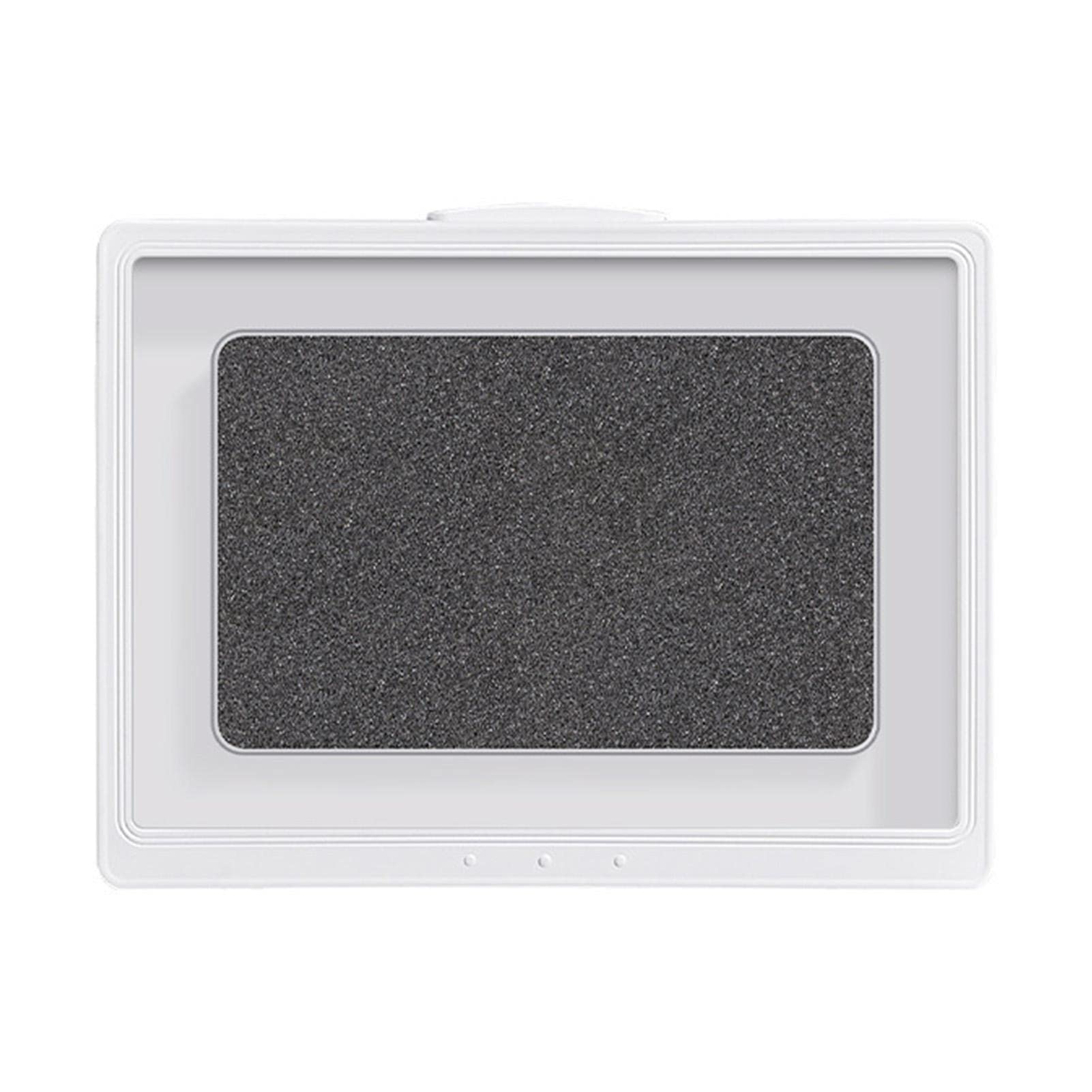 Tablethoes voor de Badkamer, Anti-condens Geen Gaten Waterdichte Douchetelefoonhouder voor Keuken voor Make-up (9802B Zwart