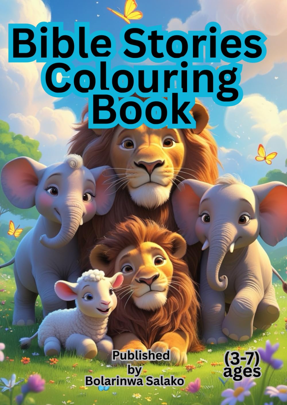Bible Stories Colouring Book