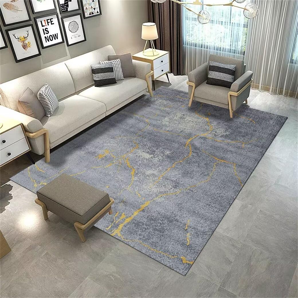 Tapis pour enfant gris 70x140cm anti-poussière pour une chambre saine