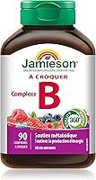 Vista 2 de Jamieson Deliciosa fórmula masticable complejo B Berry Bliss 90 tabletas