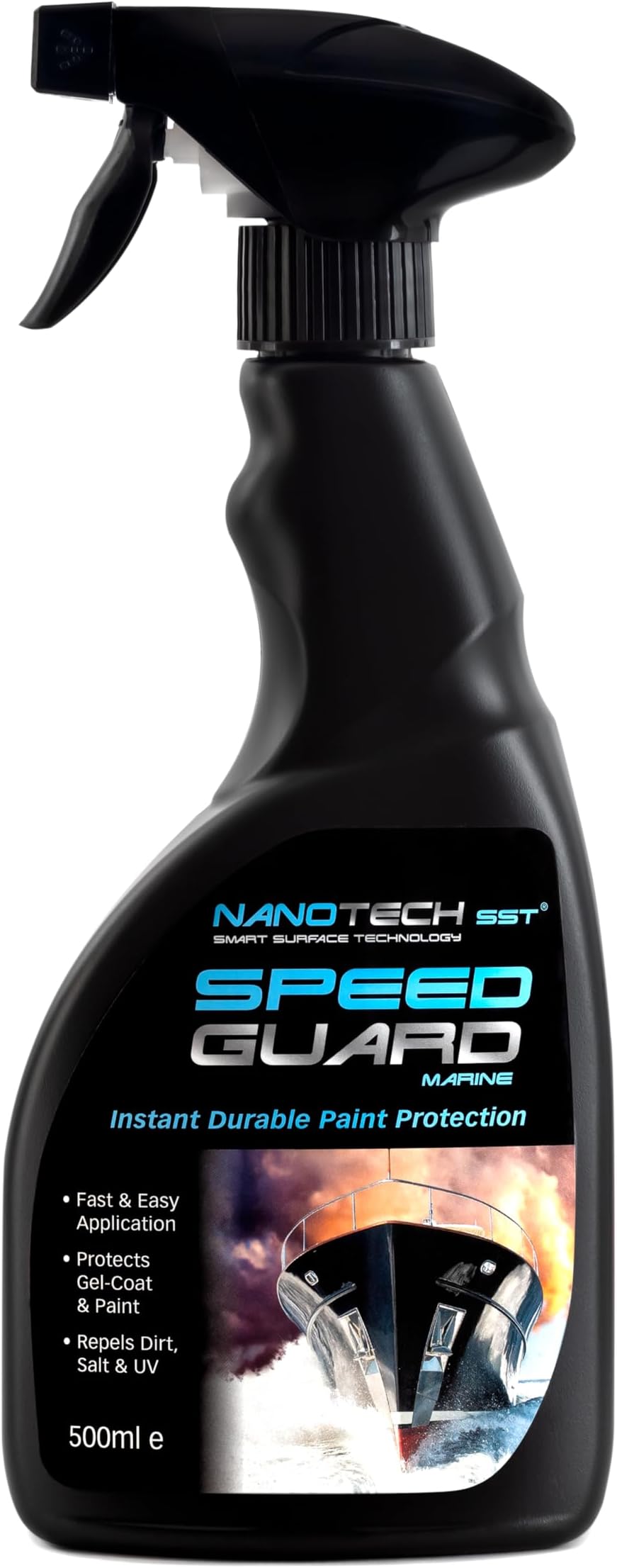 Nanotech SST | Speed Guard Marine 500ml | Boat Wax | Instant Gel-Coat & Paint...