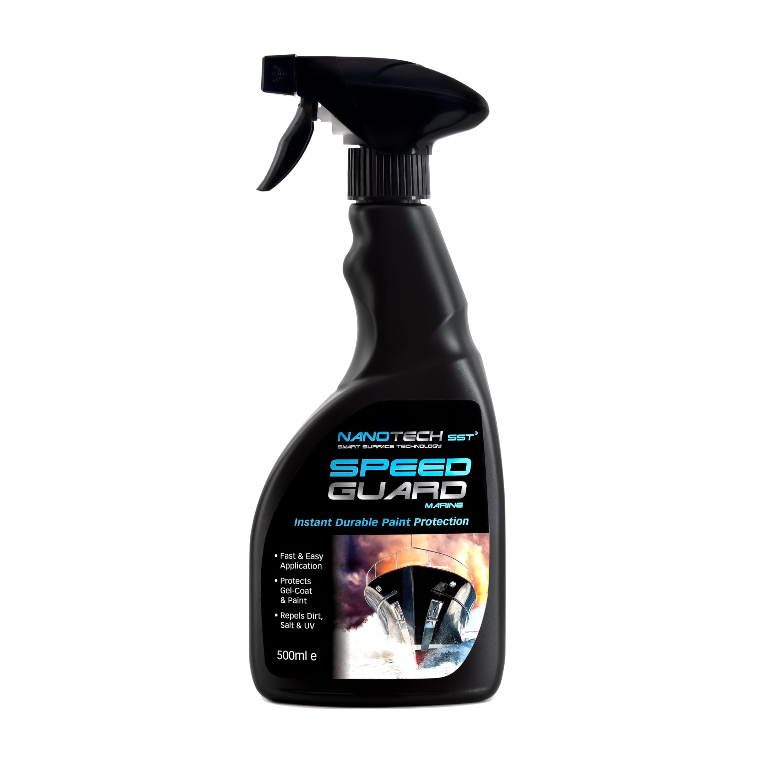 Nanotech SST | Speed Guard Marine 500ml | Boat Wax | Instant Gel-Coat & Paint...