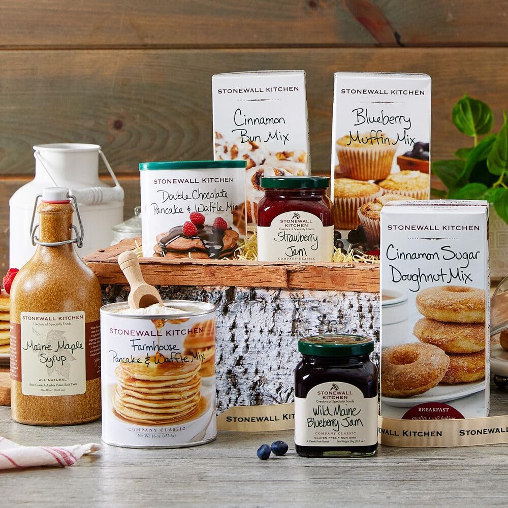 Amazon.com: Stonewall Kitchen Family Breakfast Gift (8 pc) : Grocery ...