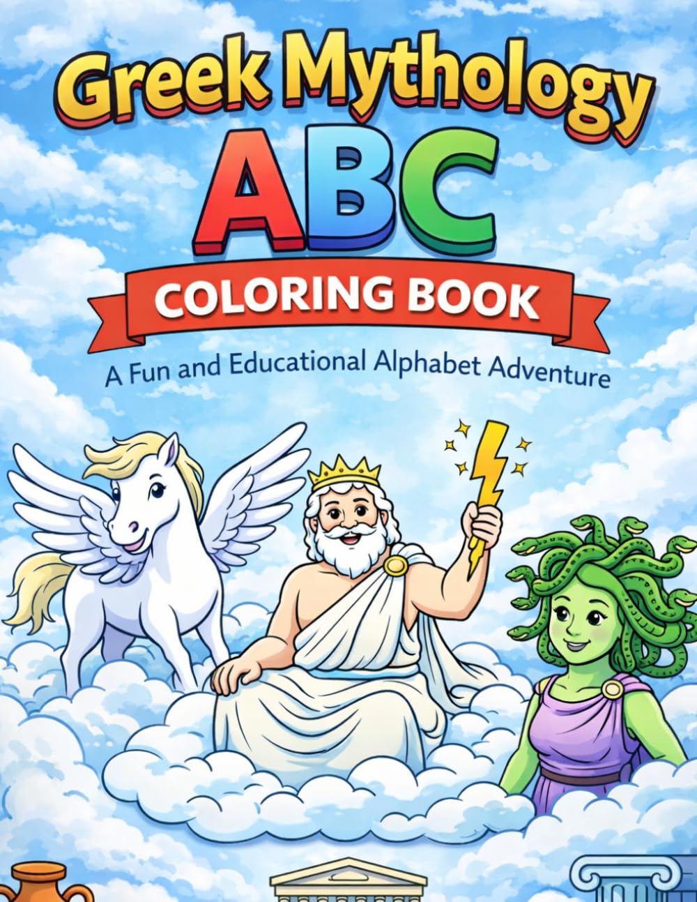 ABC Greek Mythology Coloring Book