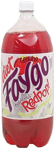 Faygo Redpop - Botella de plástico de 2 litros con sabor a fresa