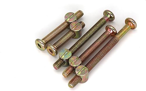 Miniatura 6 de binifiMux - Tornillos de repuesto para cunalitera, 100 piezas M6 x 1.378 in1.772 in 2.165 in 2.559 in 2.953 in  2.953 in Hex Drive Socket Cap