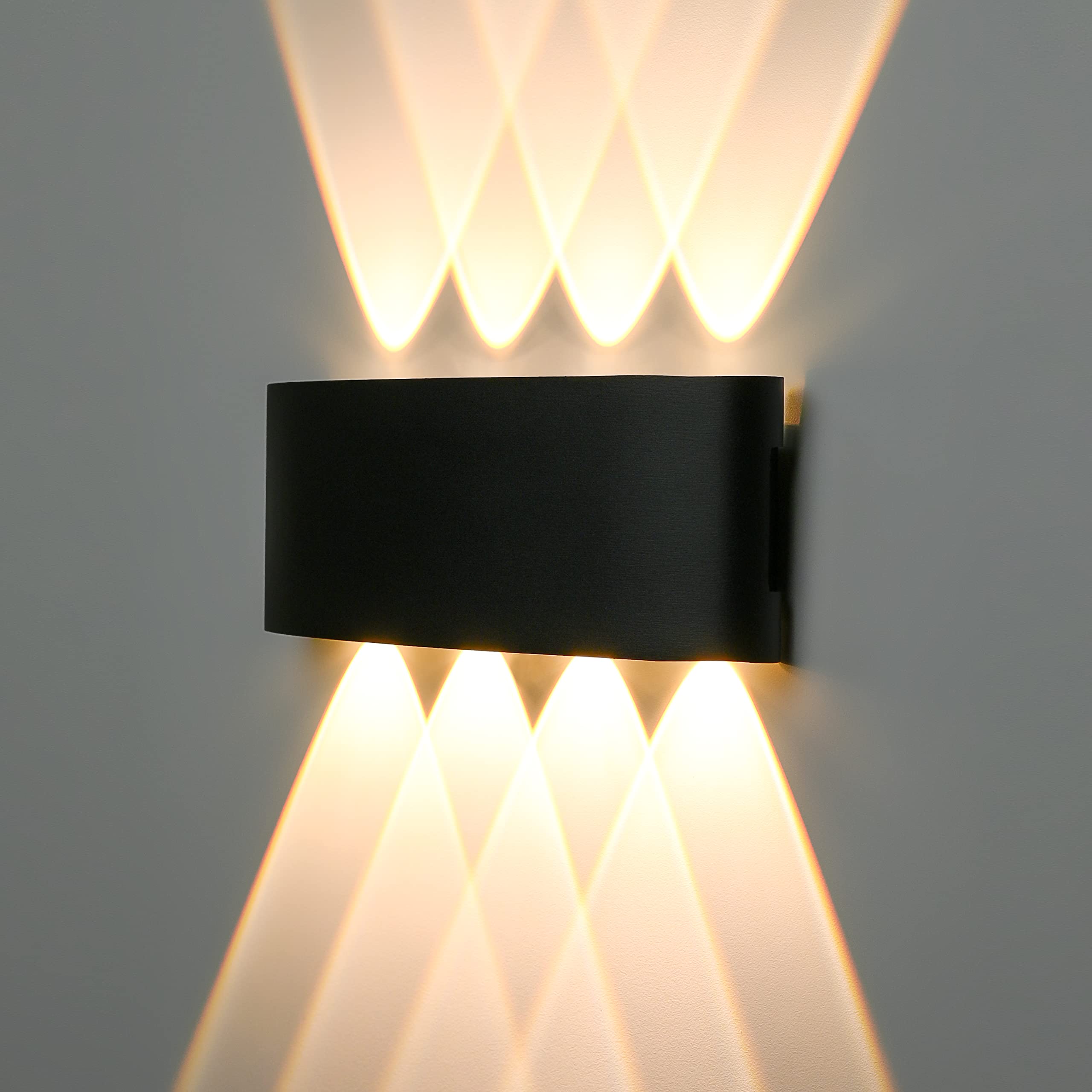 Art-King 8Watts Up Down Outdoor LED Wall Light, Warm White ( LX279