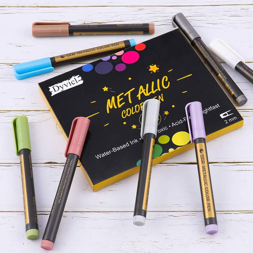 markers for black paper