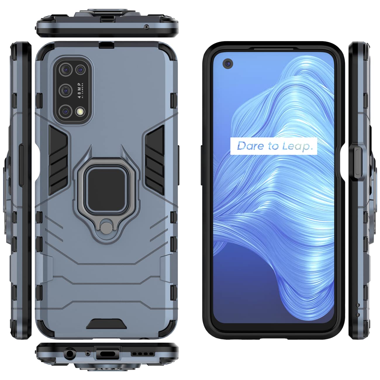 Realme 7 Pro Shockproof Mobile Cover (Back Case Cover For Smartphone 5 thumbnail image