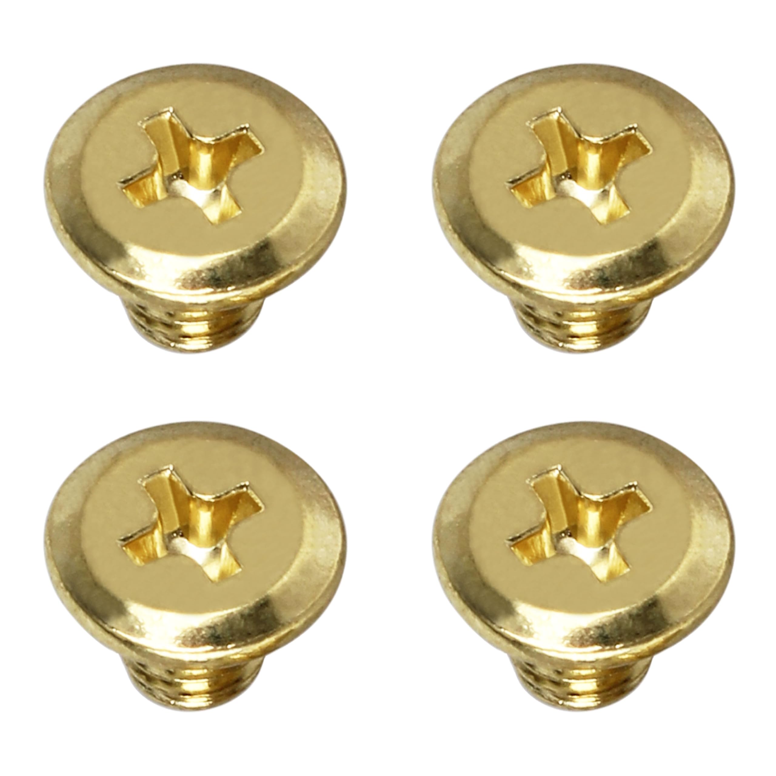 M5 Phillips Chamfering Screws Fits for Wahl Electric Hair Clipper Blade Screws 808 8148 for Wahl Clipper Blade Screws(Gold 4 Pcs)