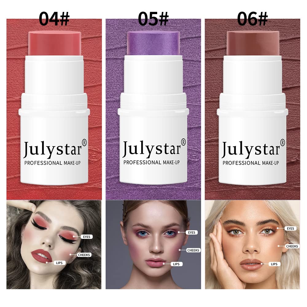 NIE PAN CHONG SHENG Evidenziare Toelettatura Sunburn Rouge Perlescente Blush Cream Blush Blush Bastone Monocromatico Opaco Blush (2)