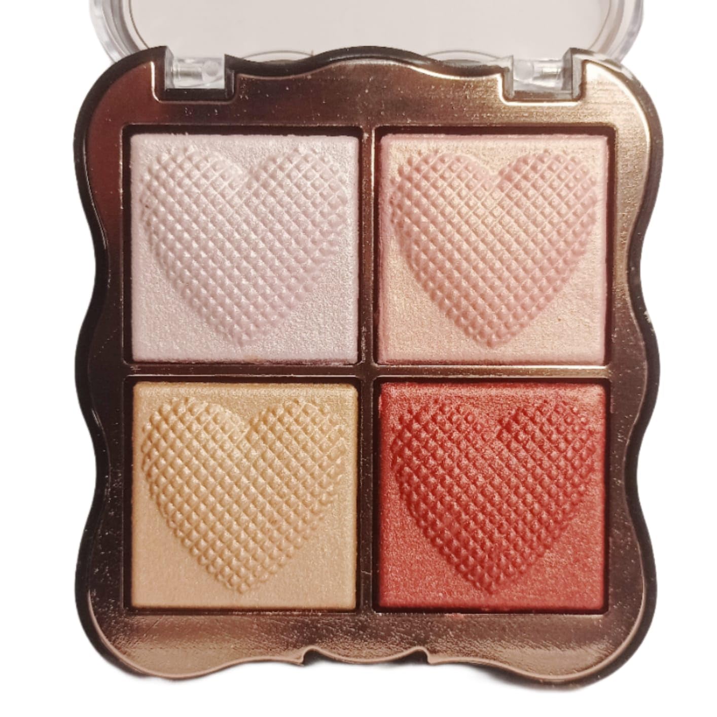 Facejewel 4-Colour Shimmer Highlighter and Eyeshadow Palette, Shades-03-image-15