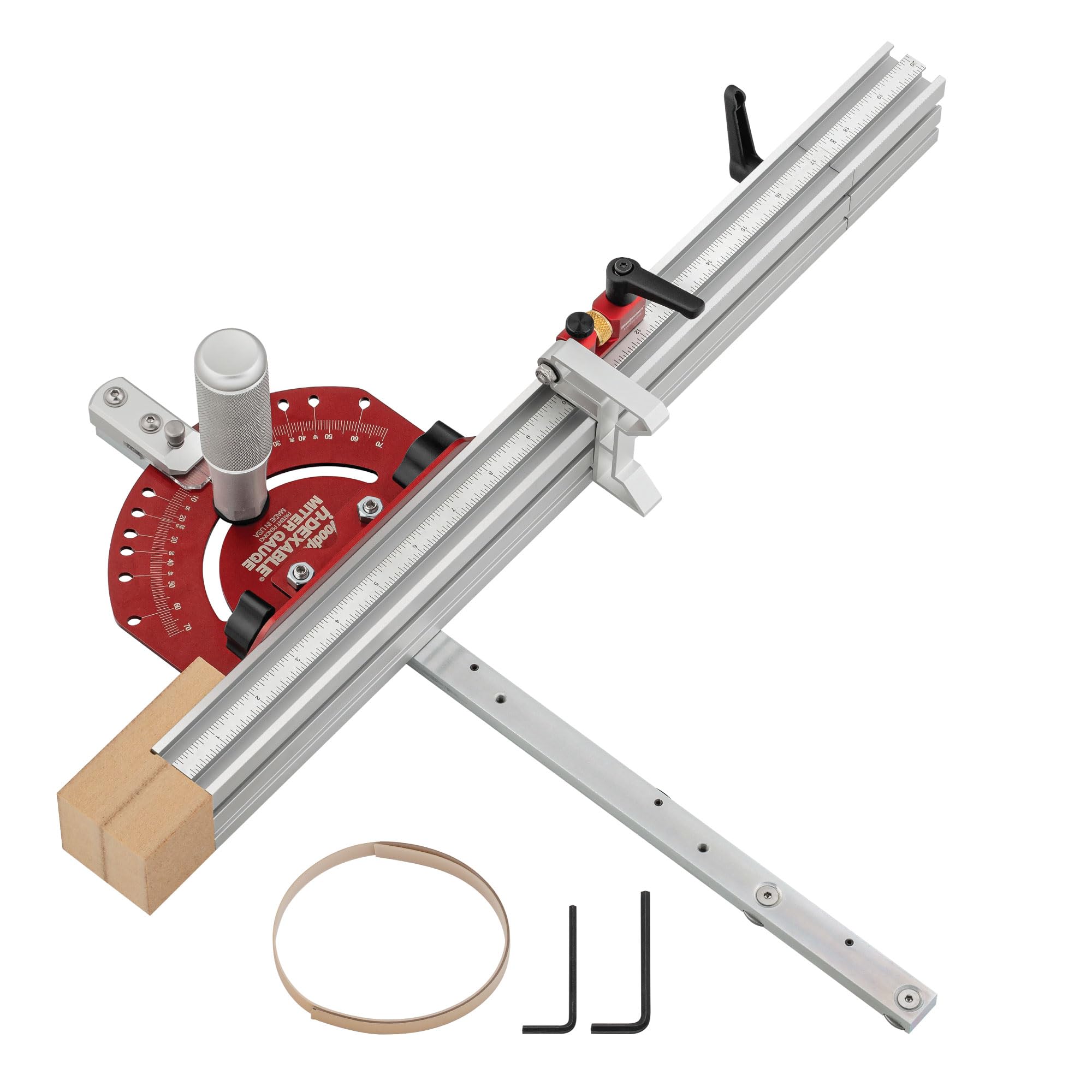 Woodpeckers in-DEXABLE Miter Gauge - Metric