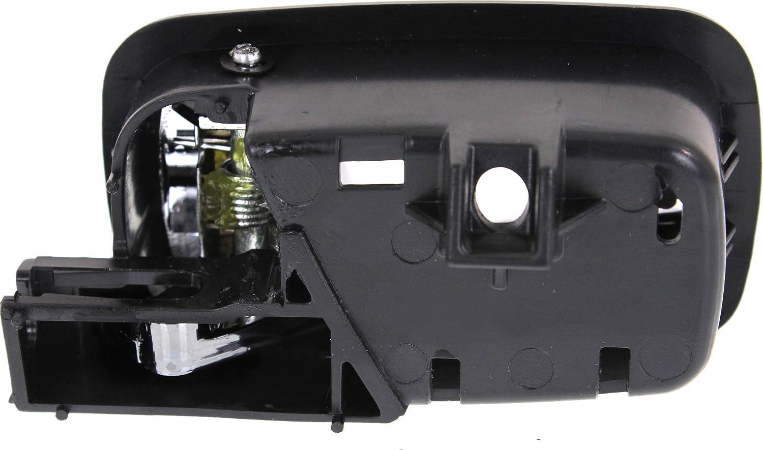 Compatible with 05-10 Cobalt Inside Inner Interior Black Front Door Handle Right Passenger Side