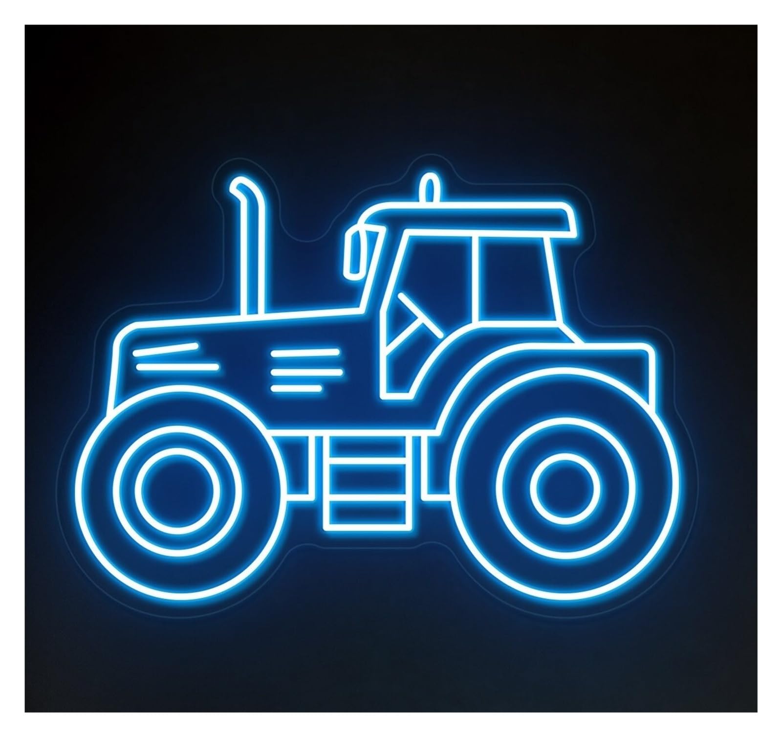 Decoración Lámparas Letrero De Neón Tractor Para Garaje, Casa Campo, Sala Juegos, Dormitorio, Bar, Estar, Fiesta Cumpleaños, Decoración Pared, 60cm(Style C)