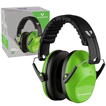 Los protectores auditivos Vanderfields para niños ofrecen protección contra el ruido, son cómodos y duraderos, certificados y ajustables para garantizar la seguridad auditiva de los más pequeños.