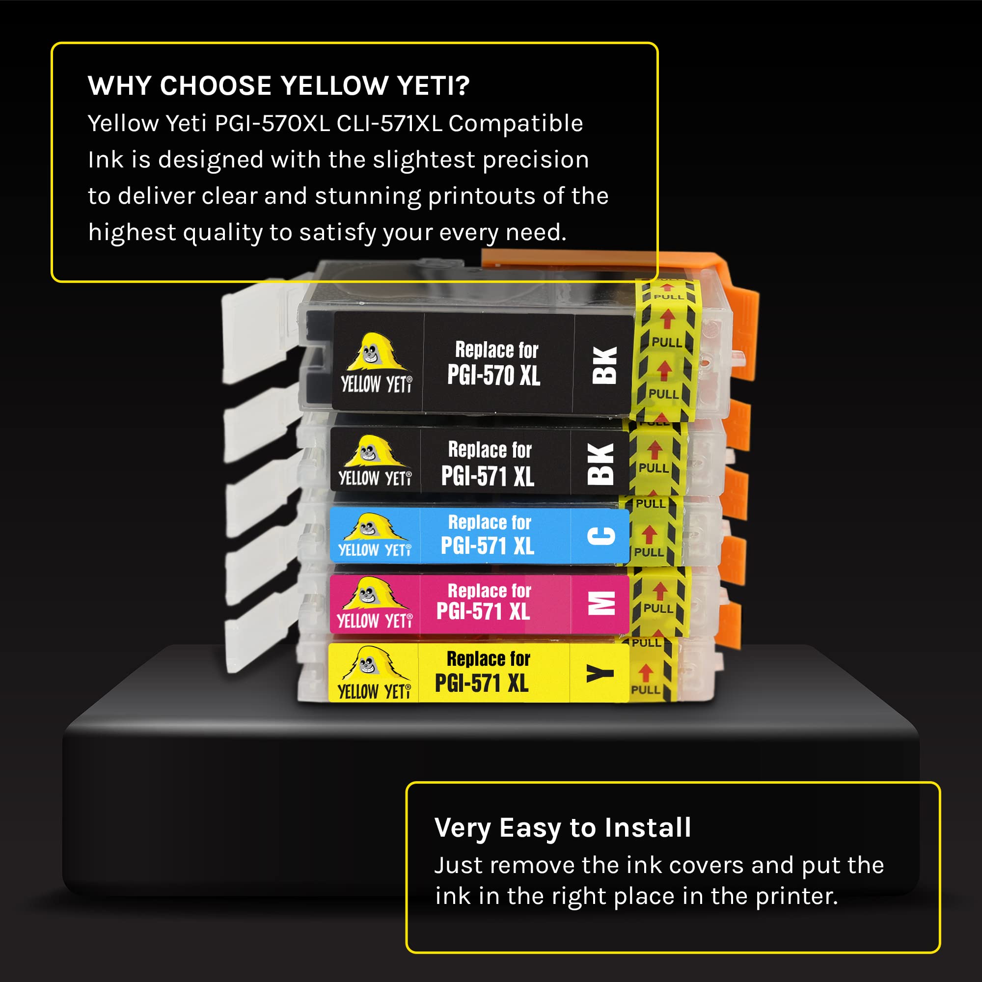 Cartucce Canon 540 541 Xl BLUE SWAN Kit Di Ricarica Inchiostro 550ml Compatibile Con Cartucce Canon 100-400 - Foto 6