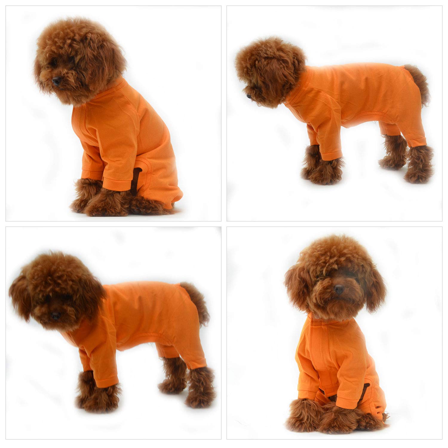 Lovelonglong Four Feet Stylish Dog Pajamas, Pure Cotton Jumpsuits - Image 4