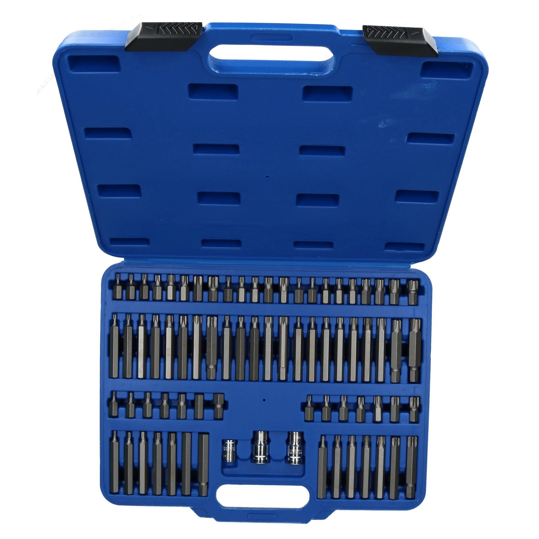 Ab Tools 75Pc Hex Torx Tamper Torx Spline Ribe 3/8 And 1/2 Drive Shallow Deep Bits