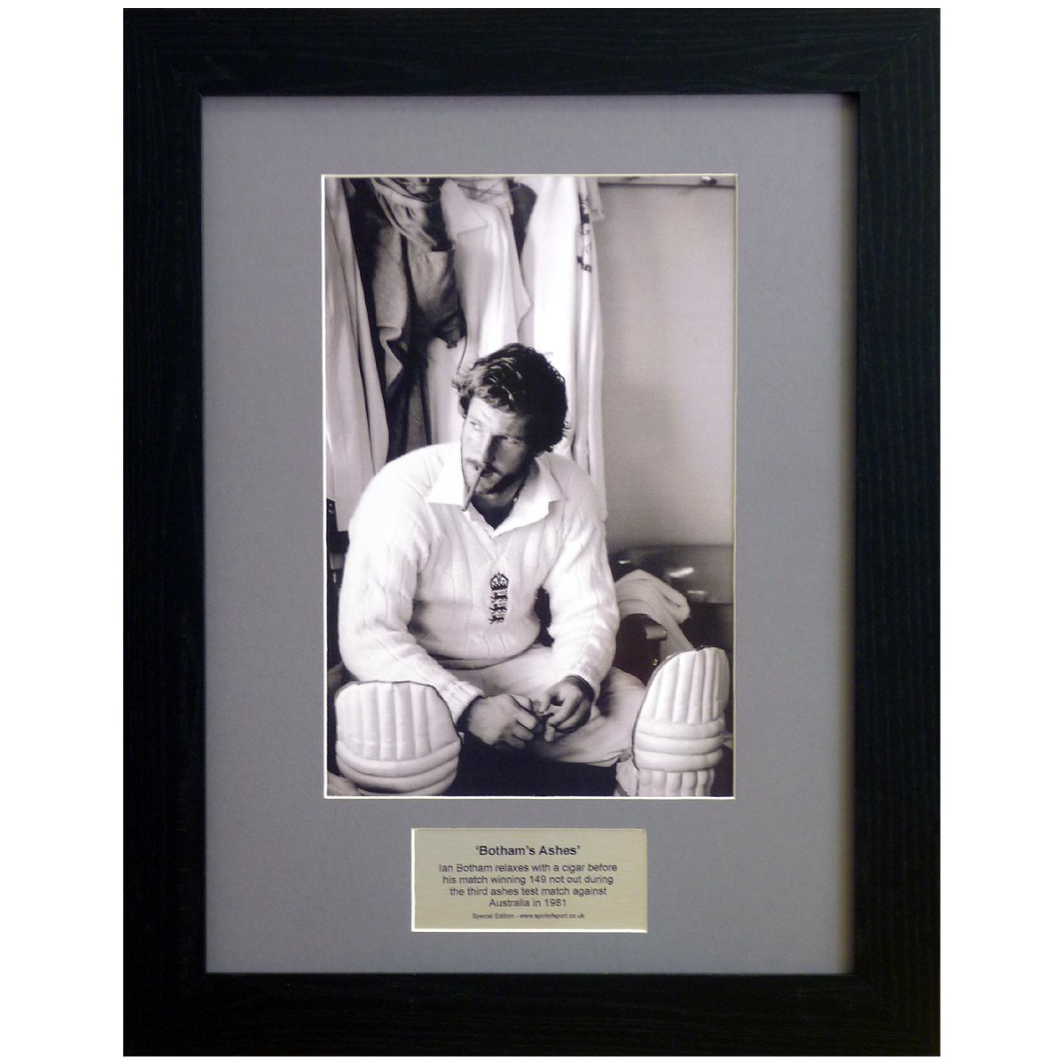 Spirit of Sport Ian Botham – 1981 Ashes photo presentation