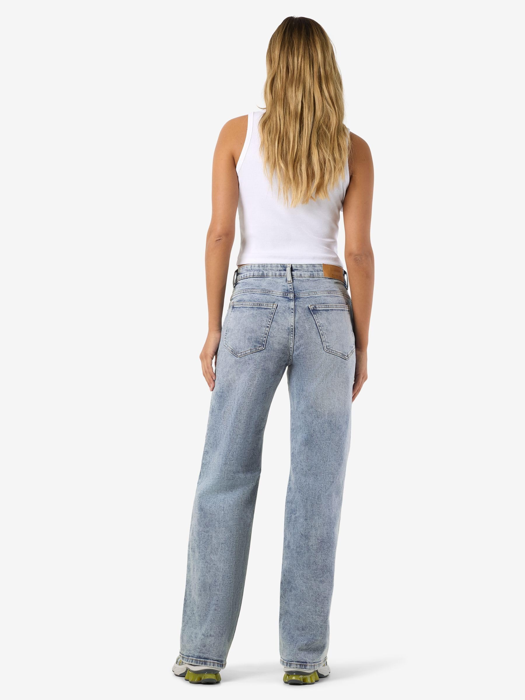 Noisy May - Nmyolanda Nw Wide Jeans Az236lb Noos, Jeans Donna