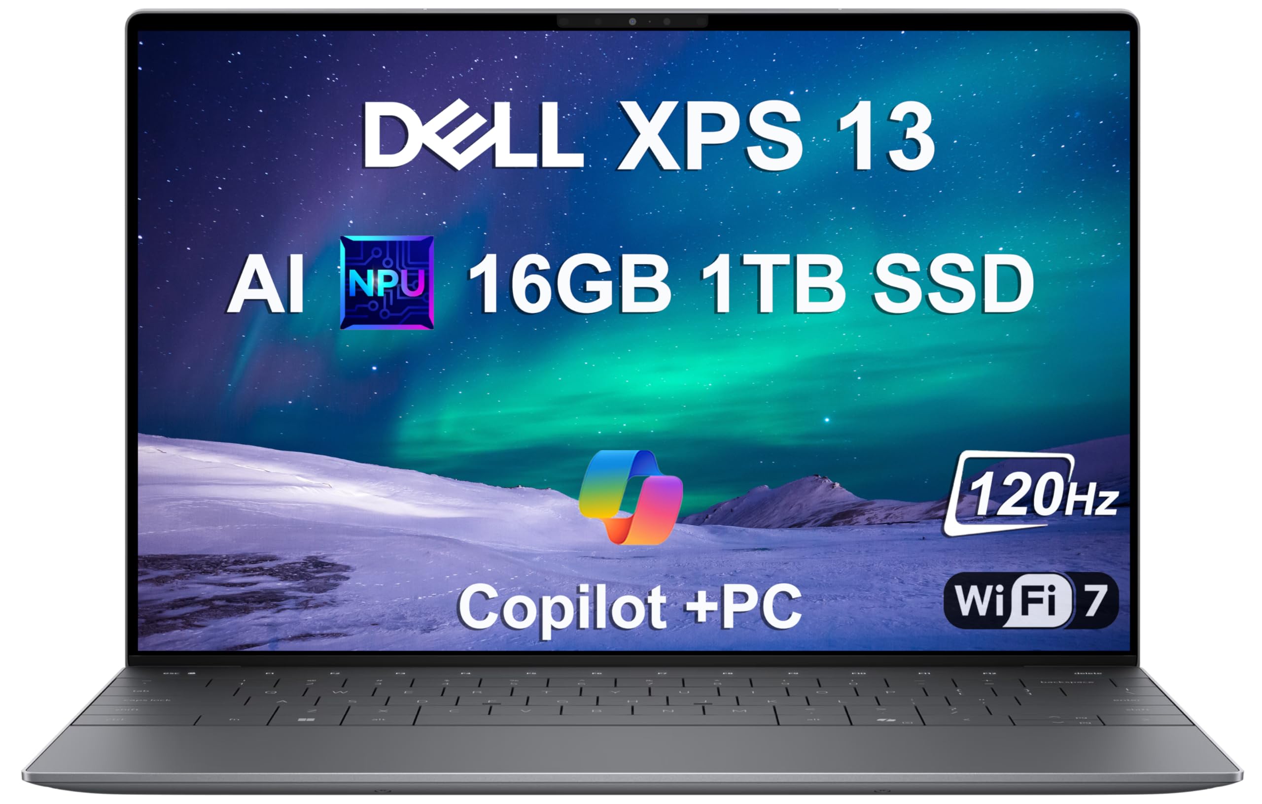 Amazon.com: 2025 Dell XPS 13 9345 Laptop, Copilot+ AI PC (13.4