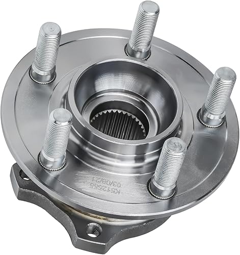 Miniatura 6 de Detroit Axle - Cojinete de rueda trasera y conjunto de cubo de repuesto para cargador Dodge Challenger 2015 2016 2017 2018 2019 2020 2021 300