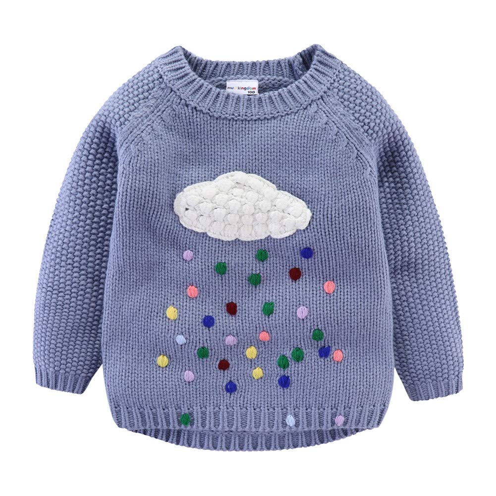 Pull nuage mignon pour petites filles idéal pour les journées d'école - 8
