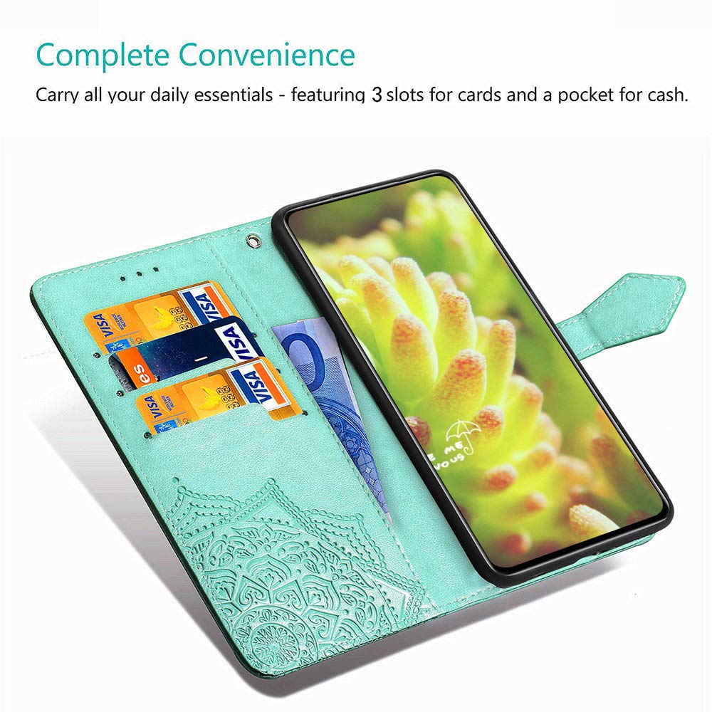 order J7 ♡ Amazon.com: JZ [Diamonds & Datura Flower] Protective Wallet