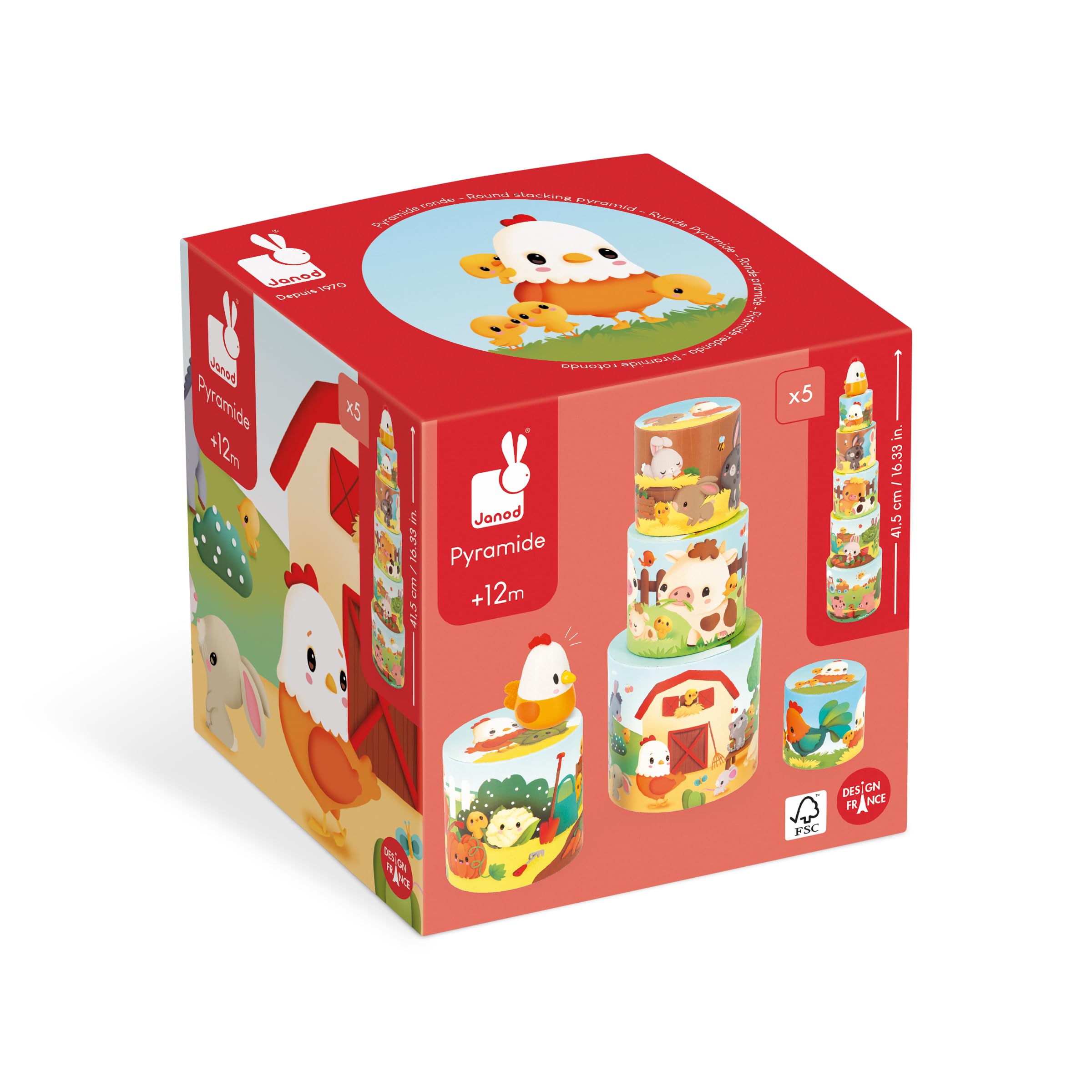 JANOD- Gry edukacyjne, Wielobarwny (J03310)
