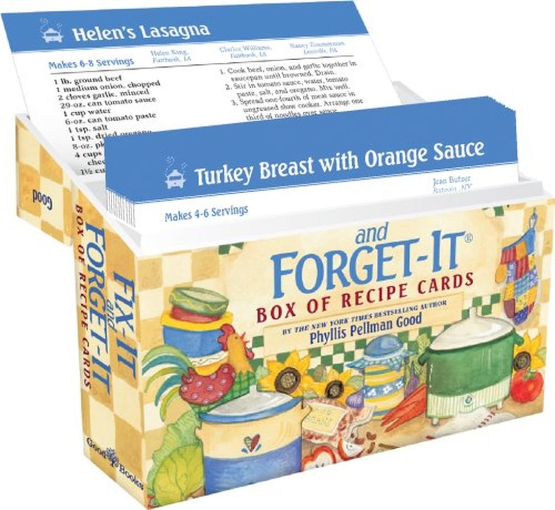 FixIt And Box of Recipe Cards Amazon.co.uk Good, Phyllis