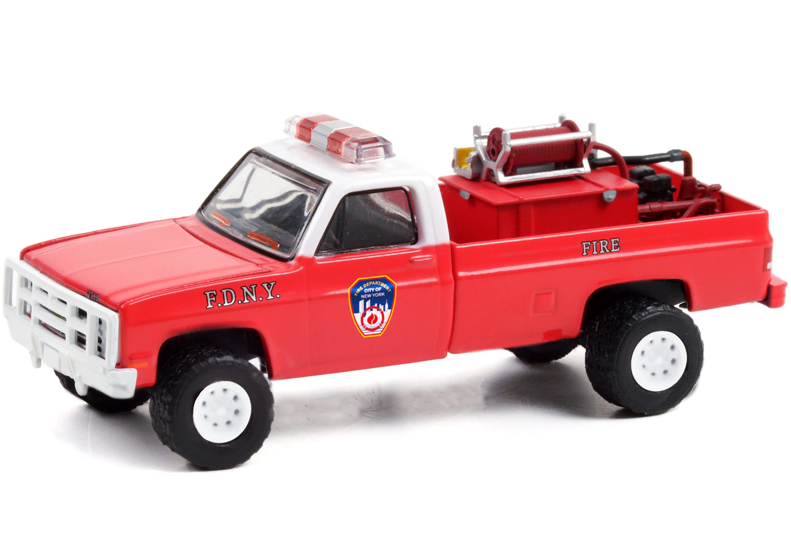 ミニカー MILTON MINI TOYS CHEVROLET FIRE SERVICE 1:64 *596 DIECAST