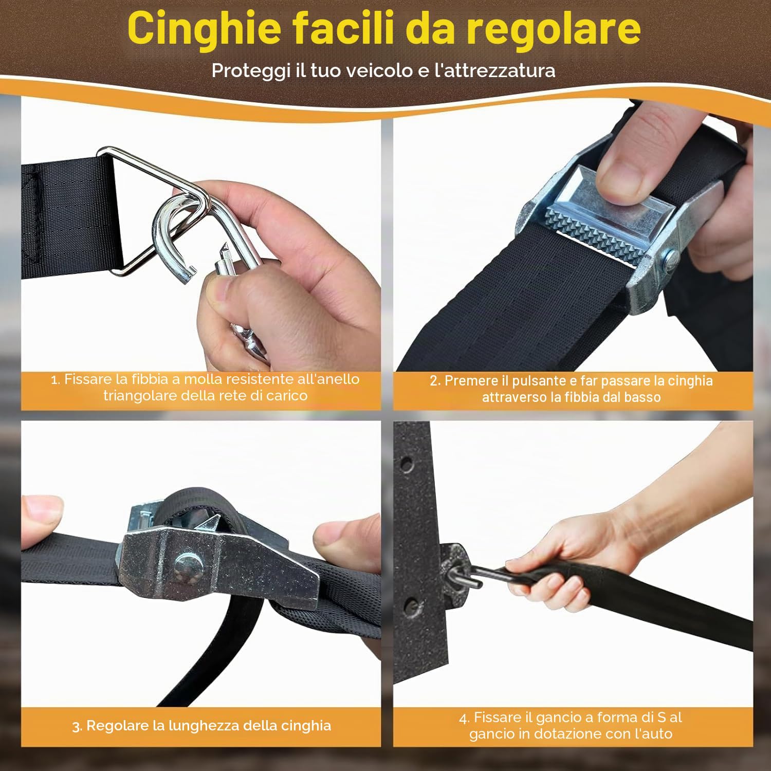 Rete per Area di Carico,Rete per Rimorchi, Rete di Carico Regolabile, Organizzatore di Rete di Carico, Rete di Fissaggio del Carico per Rimorchi di Pick-Up SUV,208cm x 127cm