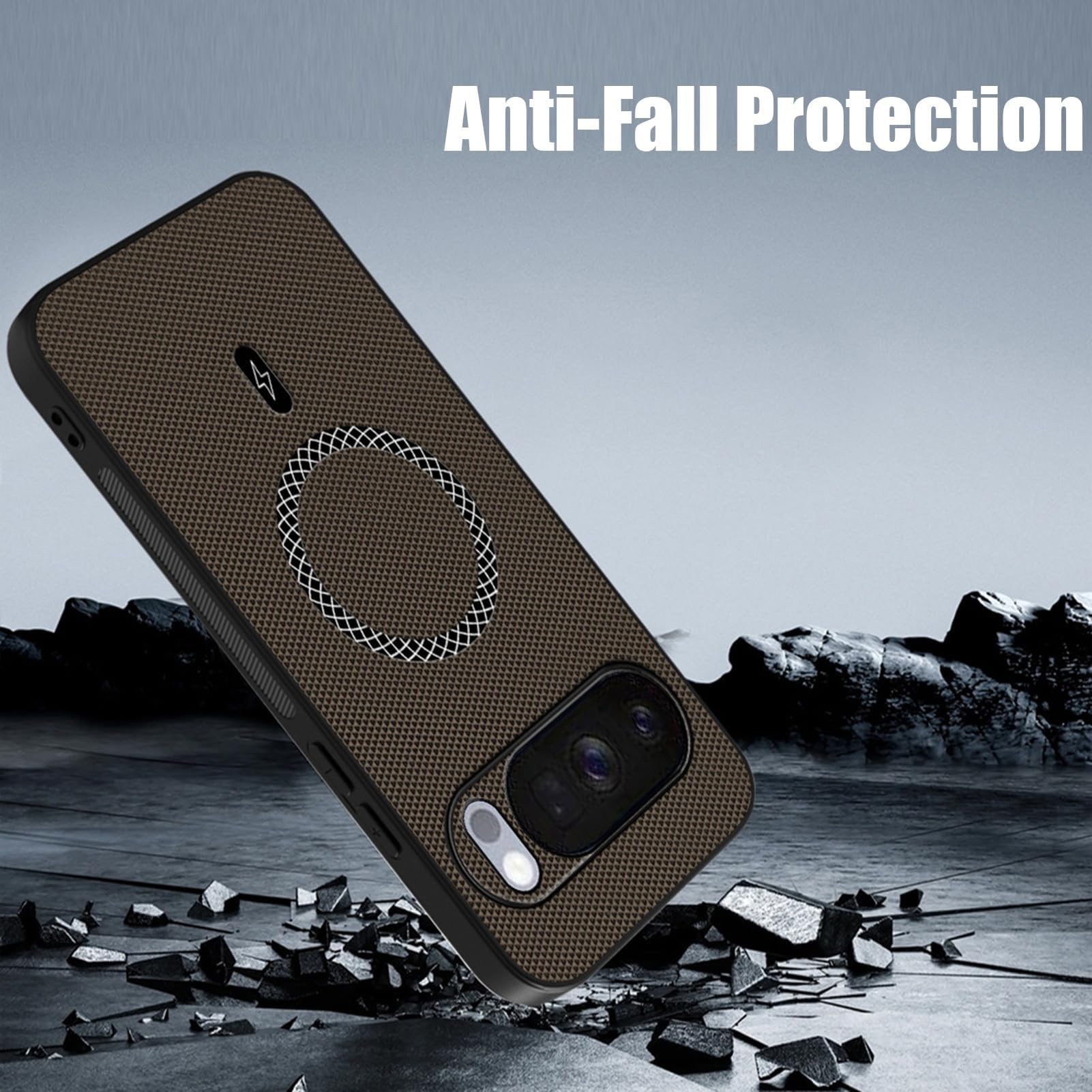 Generico Custodia Per 10 Pro XL/10 PRO/10, Ultra Sottile Case With Anti-Impronta Protezione Fotocamera Ricarica Wireless Guscio(Nero,11 Pro XL)