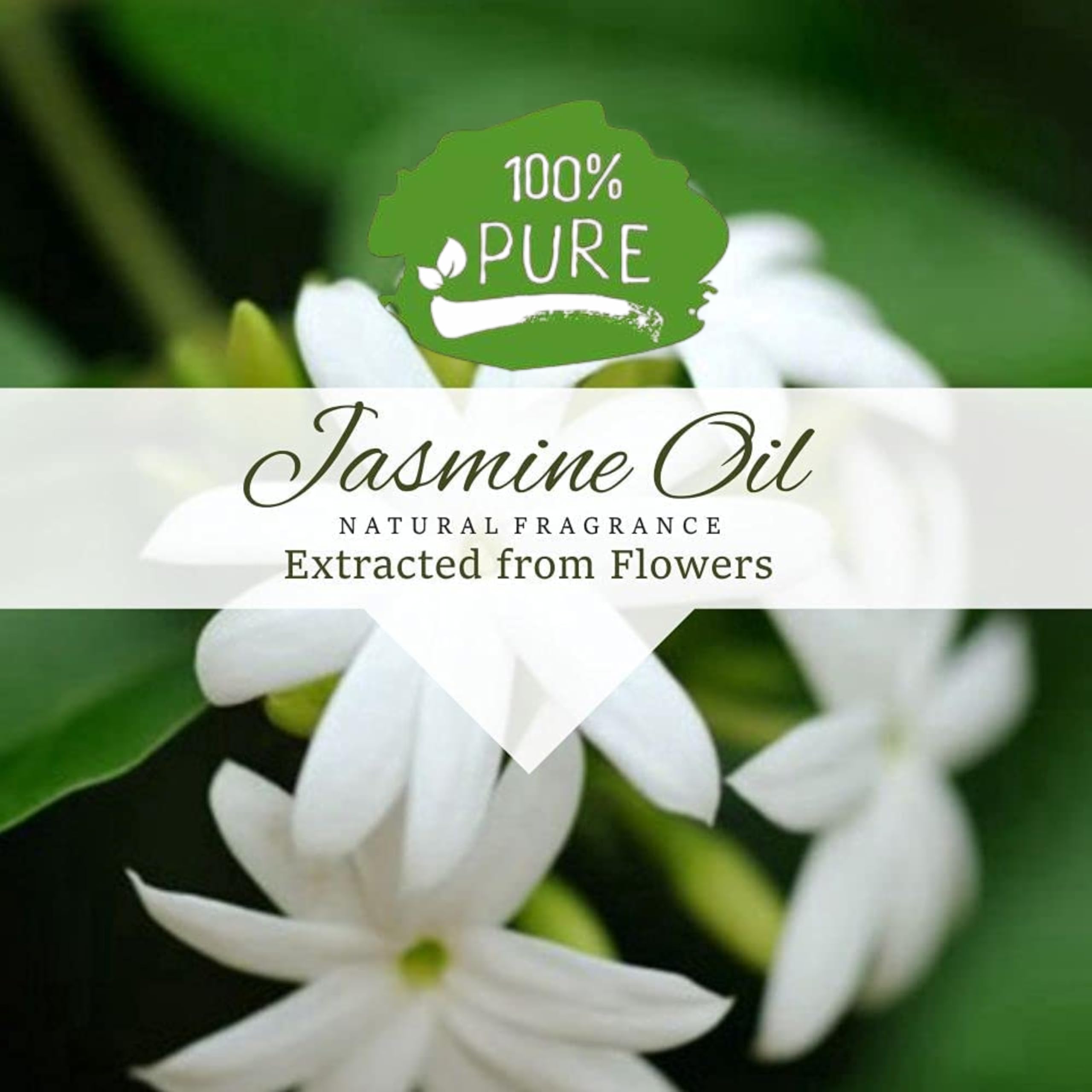 ThisNthat Jasmine Essential Oil (30ml) - for Skin, Hair, Bathing, Pooja, Diffuser, Fragrance & Soap Making - Pure & Original Oil with Dropper for Aromatherapy 1