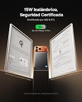 INIU Magsafe mágneses power bank 10000 mAh 45 W Qi2 Slim külső töltő iPhone 17 16 15 14 13-hoz USB-C kábellel állvánnyal és pánttal 2