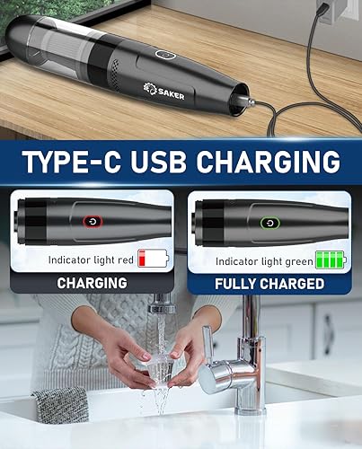 Miniatura 5 de Aspirador de mano inalámbrico portátil para el hogar, mascota, oficina - inalámbrico para el coche - HL109