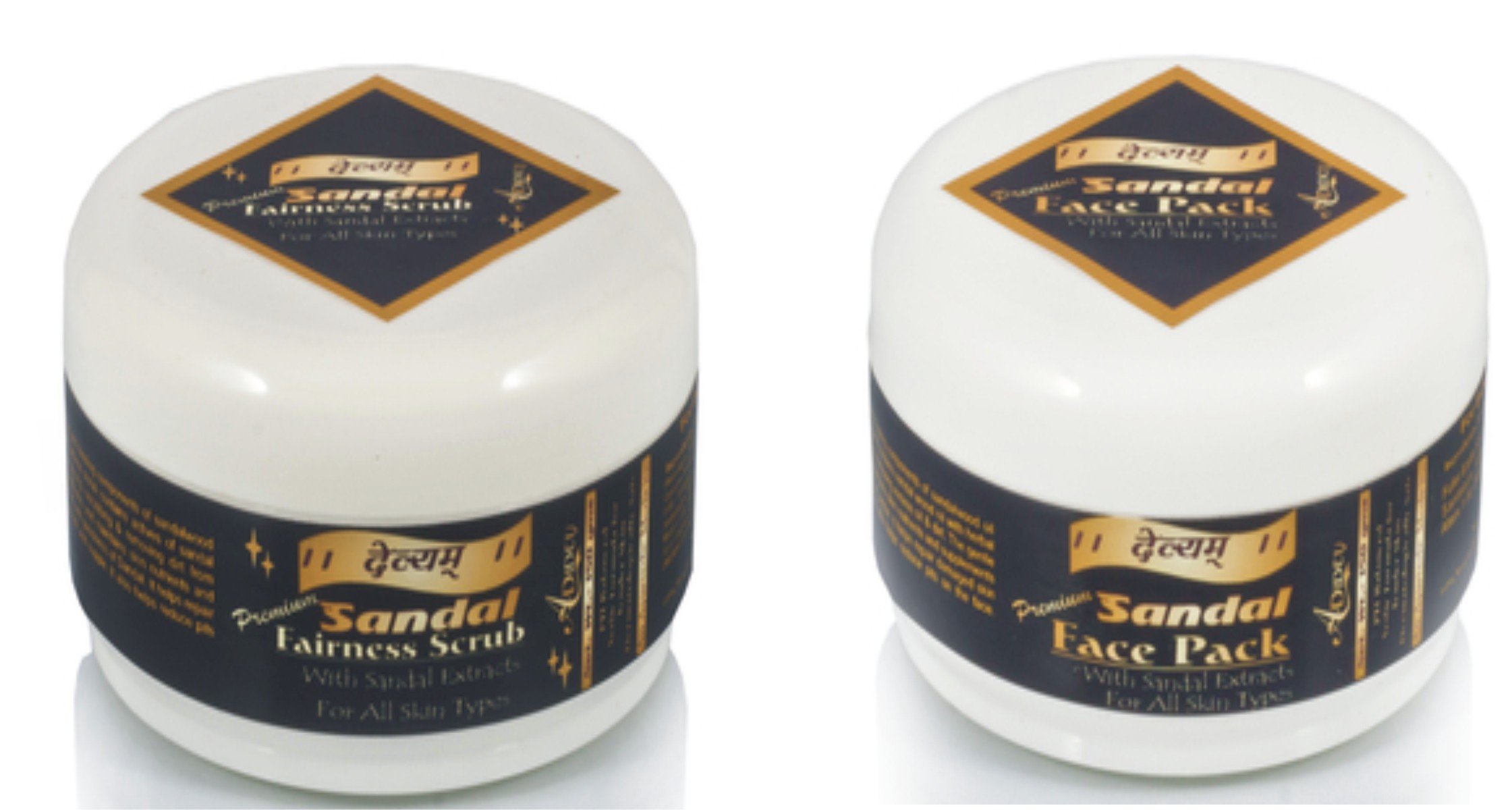 Adidev Herbals Devyam Sandal Instant Glow Combo Pack