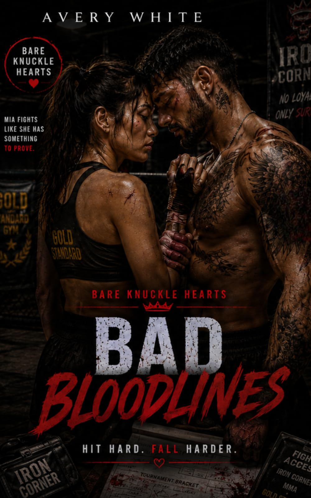 Bad Bloodlines: 3 (Bare Knuckle Hearts: An MMA Sports Romance Series)
