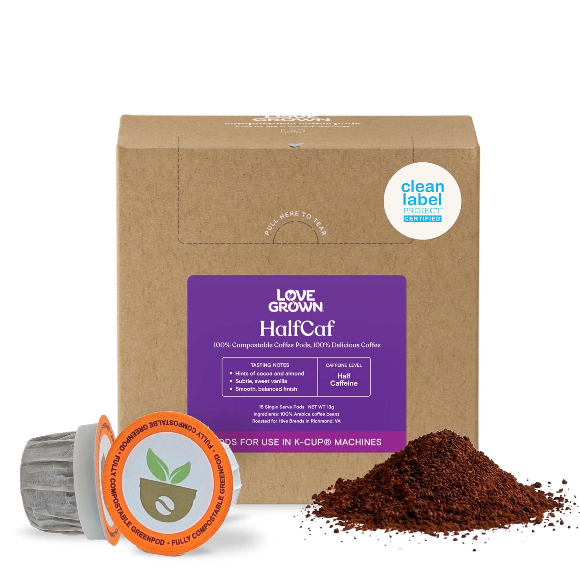 Amazon.com: Love Grown Plastic-Free Coffee Pods, 100% Arabica