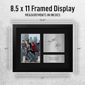 Amazon.com: HWC Trading Zendaya & Tom Holland Spider-Man MJ Framed