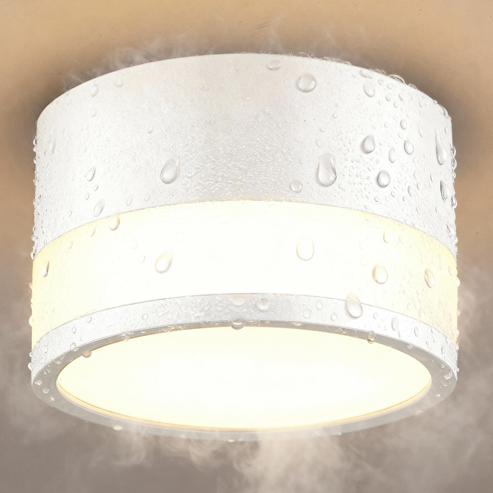 ZIZZLER IP44 Wasserdichte Aufbauspot Weiß für Bad Küchen