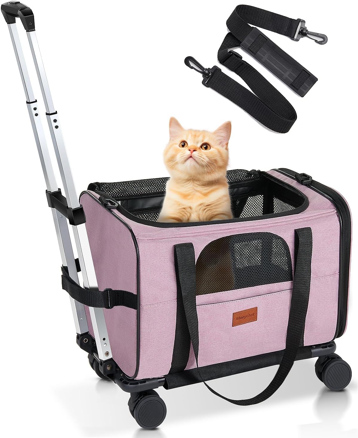 For 30lb Airline Approved Pet Carrier Lekebobor Dog Carrier With