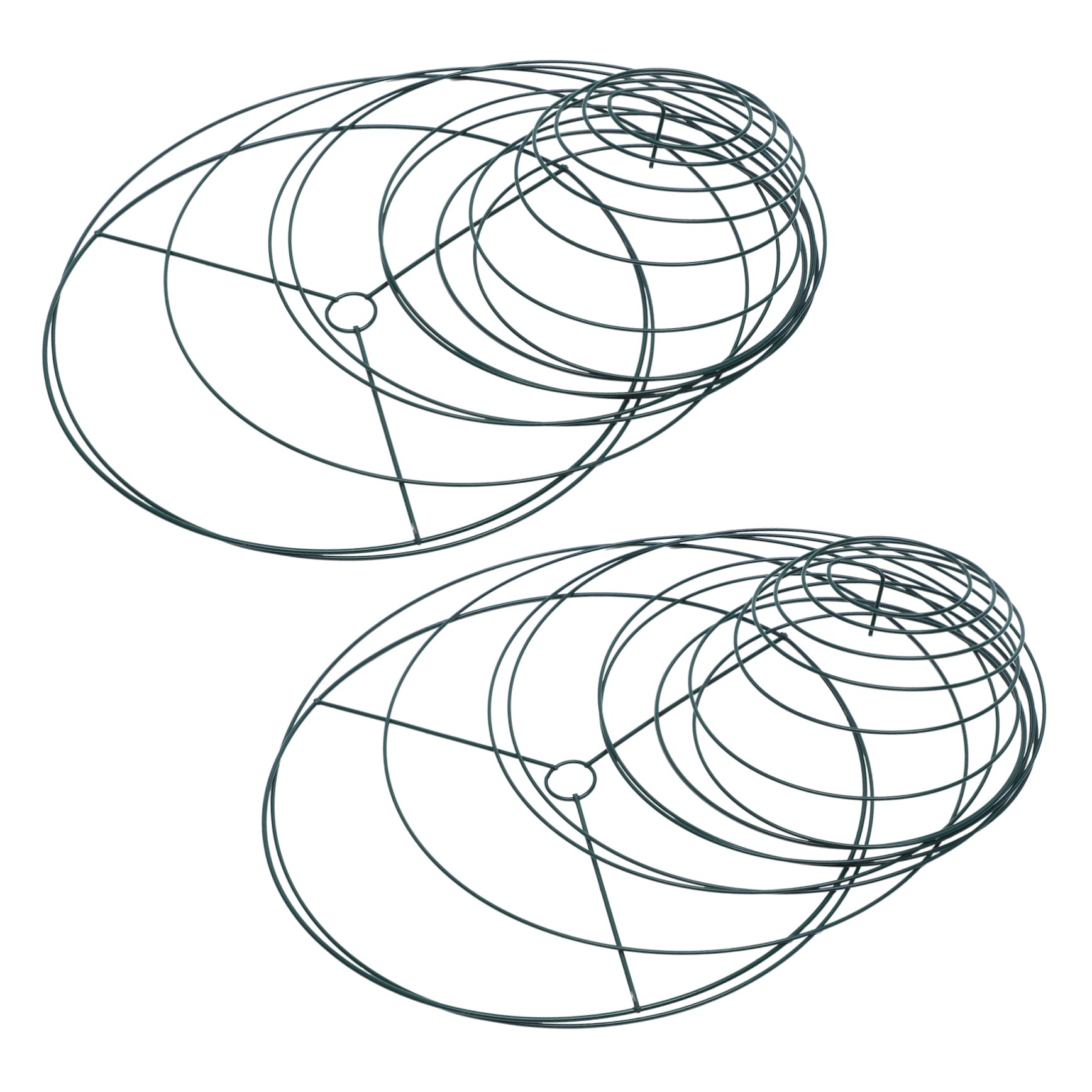 Poteaux de Support Spiralés pour Plantes Grimpantes 2 Pièces