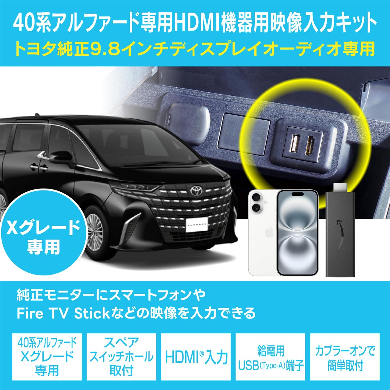 Amazon.co.jp: Beat-Sonic (ビートソニック) HDMI映像入力キット HDK04